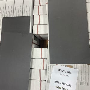 large-black-tile