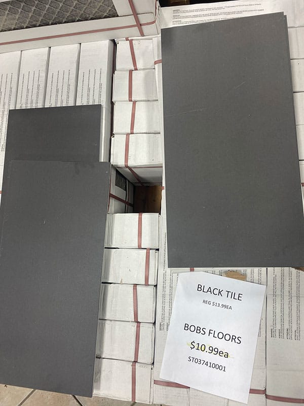 large-black-tile